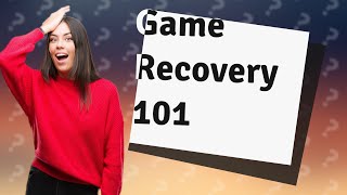 Can you recover a deleted game [upl. by Jallier]