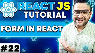 ReactJS Tutorial  22  Form in React Js using State along with Event Handling  Live Example🔥 🔥 [upl. by Shih369]