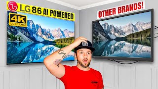 LG 86Inch AI ThinQ UHD 4k Smart TV  Review amp PictureSound Comparison [upl. by Rebme828]