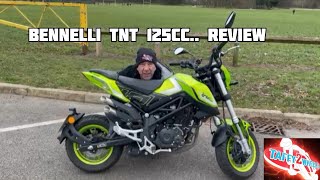 Bennelli TNT 125cc Review and Walk around [upl. by Kennet192]