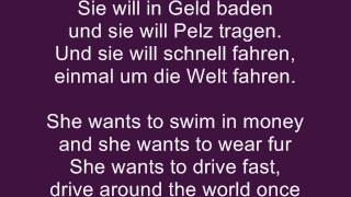 CroEinmal um die Welt LyricsTranslation [upl. by Alliuqal]