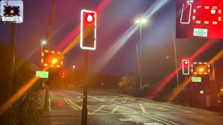 Lymington Town Level Crossing Hampshire [upl. by Atel]