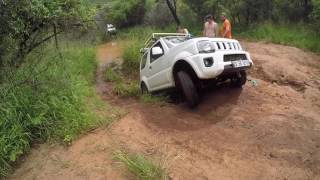 Serendipity Eco Trails  Stuck Jimny river crossings [upl. by Lednahs998]