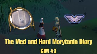 Preparing for Barrows  Med and hard Morytania Diaries  osrs GIM 3 [upl. by Daegal141]