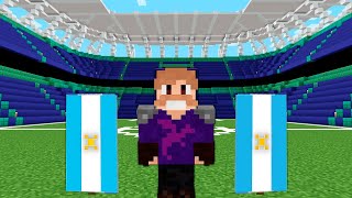 EU RECRIEI A COPA NO MINECRAFT [upl. by Garnett74]