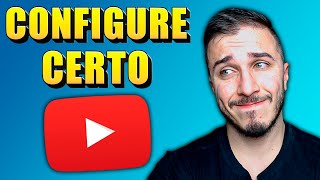 COMO CRIAR UM CANAL NO YOUTUBE DA FORMA CORRETA PASSO A PASSO [upl. by Elyac]