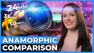 SIRUI 24mm vs 35mm vs 50mm Anamorphic Lens  Pros and cons and why you NEED these lenses [upl. by Lavery]