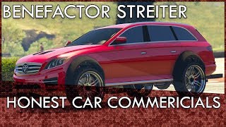 GTA Online Honest Car Commercials Benefactor Streiter [upl. by Lorrimer]