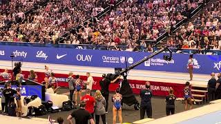 Simone Biles Olympic Trials  Night 2 Vault [upl. by Cornwall]