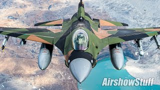 Aggressor F16s in Action [upl. by Inaja]