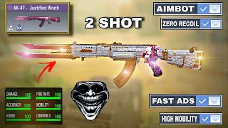 NEW quot2 SHOTquot AK 47 Gunsmith its TAKING OVER COD Mobile in Season 10 NEW LOADOUT [upl. by Onoitna11]