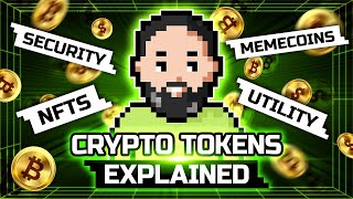 What Are Crypto Tokens From Security to Memecoins and NFTs  Blum Academy [upl. by Henri]