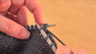 How To Knit 2 Together k2tog [upl. by Yblehs]