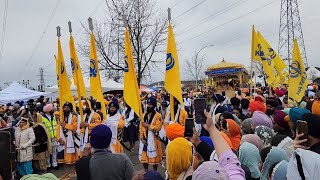 Surrey Nagar Kirtan 2023Visakhi PradeApril 222023SikhismSikh HistorySatnam WaheguruCanada [upl. by Neeruam]