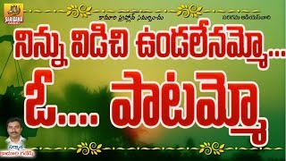 Ninnu Vidiche Undalenamma O Patamma  Bikshapathi Song  Telangana Folk Songs [upl. by Magnolia]