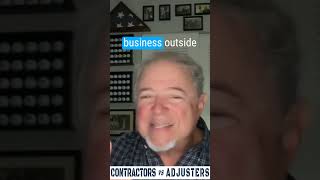 Contractors vs Adjusters shorts [upl. by Eihctir]