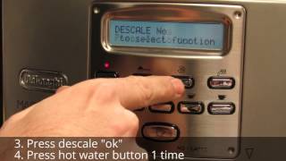 DIY  Descale Your Espresso Machine With Mati Coffee  Cleaning DeLonghi Coffee Machine ESAM [upl. by Tonye]