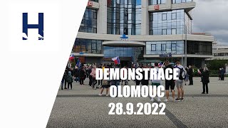 Demonstrace Olomouc 2892022 [upl. by Coppins179]