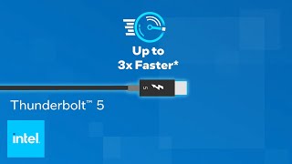 Thunderbolt™ 5 The Next Generation of Connectivity  Intel [upl. by Pros]