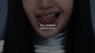 lisa  rockstar türkçe çeviri [upl. by Intruoc939]