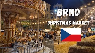 Magical Moments at Brno Christmas Market 2023 [upl. by Garwood]