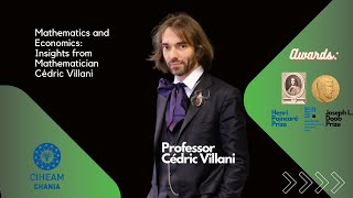 Renowned Mathematician Cedric Villani at MAICh Connecting Mathematics and Economics [upl. by Sirred]