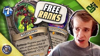 I cant stop CLIMBING with my 🔥UPDATED🔥DK  Hearthstone Thijs [upl. by Adleme]