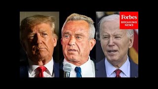 RFK Jr Slams Biden And Trumps Fiscal Records In Online Answer To Presidential Debate [upl. by Oinotnanauj]