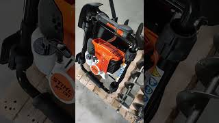 Earth auger STIHL BT 131 start [upl. by Aseek]