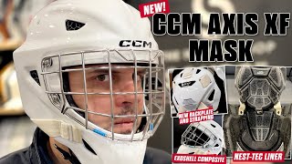 CCM AXIS XF Mask for Goaltenders [upl. by Desma54]