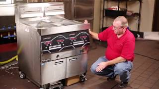 Henny Penny Evolution Elite Open Fryer Basic Operation [upl. by Carder]