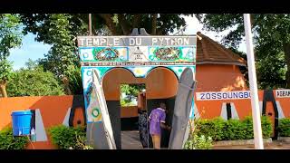 Visit to the Sacred Python Temple In Ouidah Benin Republic [upl. by Willi75]