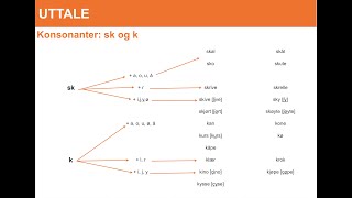 Uttale konsonanter sk og k [upl. by Goltz337]