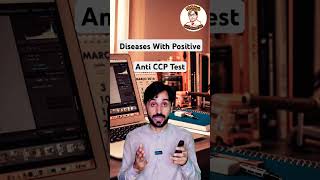 Diseases with Positive Anti CCP Test  shorts labtested healthscreening [upl. by Oirram]