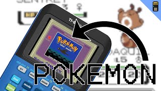 Playing Pokemon On a CALCULATOR [upl. by Tomaso]