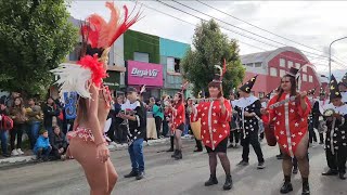 COMPARSA ANAHI PIUKEN  Palco  Carnaval calle Perito Moreno Rio Grande TDF 25022024 [upl. by Amimej]