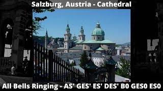 Salzburg Austria  Cathedral  PLENUM  AS GES ES DES B0 GES0 ES0 [upl. by Arateehc881]