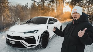 WINTER IS BACK AND SO IS MY 1000HP LAMBORGHINI URUS NOT FULLY FINISHED  VLOG 1077 [upl. by Atsira313]