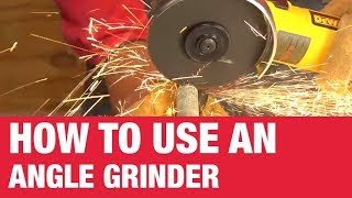 How To Use An Angle Grinder  Ace Hardware [upl. by Derrick]