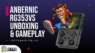 Anbernic RG3535VS  Unboxing with Gameplay [upl. by Beatriz]