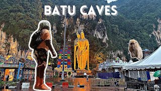 VLOG MALAISIE 🇲🇾 PARTIE 56  BATU CAVES EN PLEINE PLUIE 😍😱🌧️☔️ [upl. by Rhine]