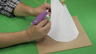 How to Create a Miniature Teepee [upl. by Fiorenze222]