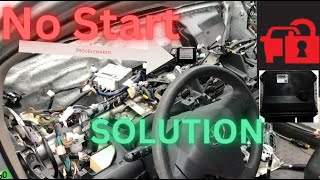 No Start Toyota  Bad IMMO Box  How To Fix Immobilizer  No Security Light  IMMO OFF [upl. by Notsla]