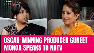 OscarWinning Indian Film Producer Guneet Monga Speaks To NDTV quotI Keep My Oscar In My Shrinequot [upl. by Bonis]