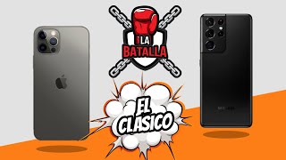 iPhone 12 Pro Max vs Galaxy S21 Ultra  La batalla [upl. by Conal]