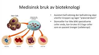 Naturfag  Genmodifisering og bioteknologi [upl. by Ennywg]