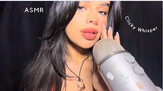 ASMR Clicky Whisper Ramble Mouth Sounds amp Tapping 100 Sensitivity [upl. by Rehposirhc984]