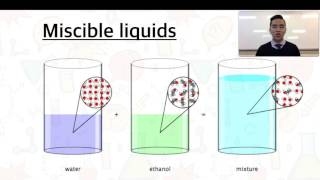 Stage 1 Chemistry 41 Miscibility and Solutions Part 1 of 2 [upl. by Eon320]