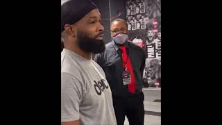 Tyron Woodley PUNKS JLeon Love SOOO HARD OMG [upl. by Ellehsal]