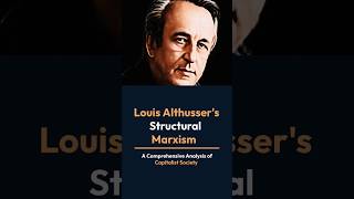 Structural Marxism By Louis Althusser  sociologylearners1835 [upl. by Yrojram]